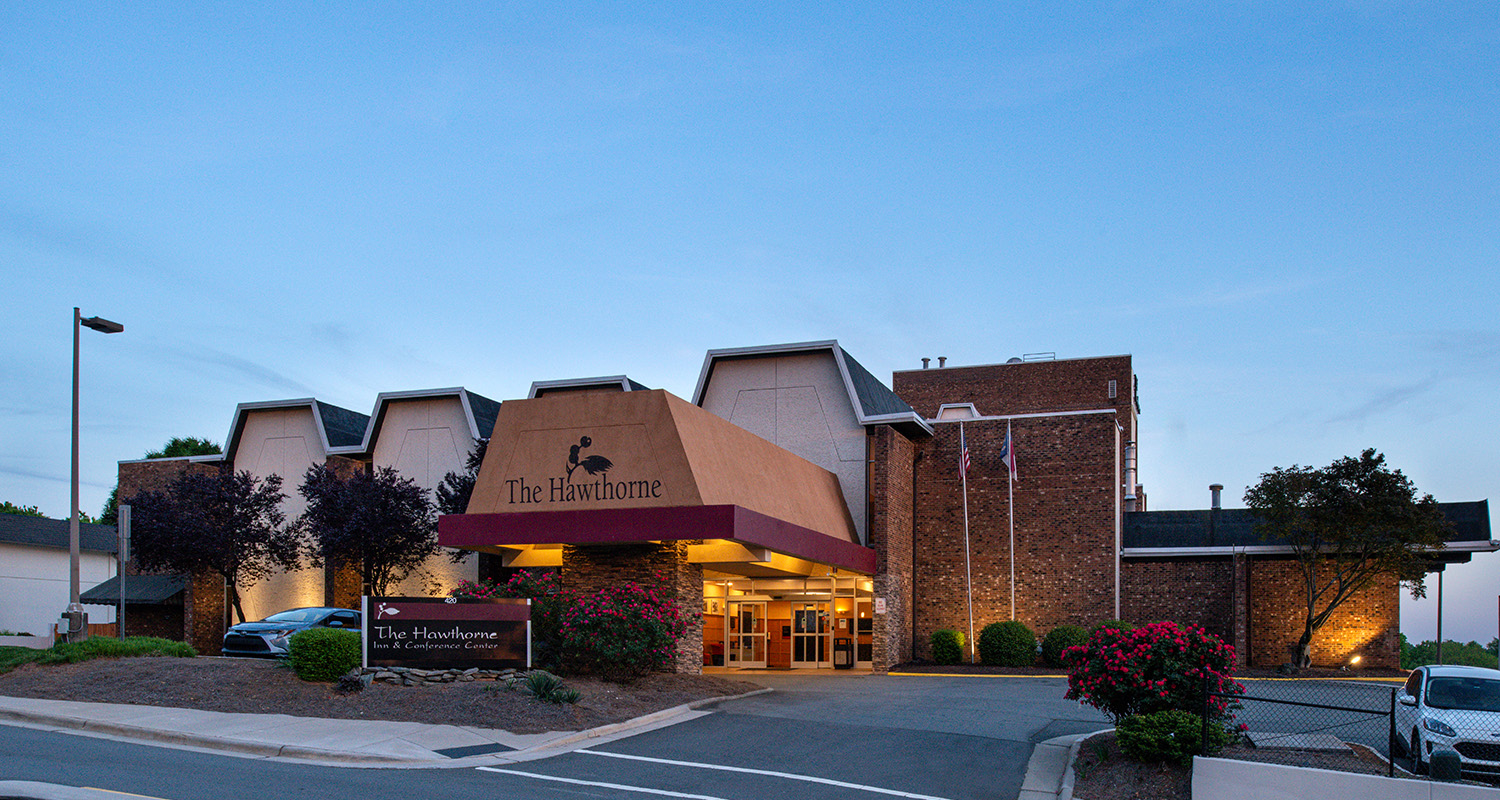 WELCOME TO THE HAWTHORNE INN & CONFERENCE CENTER LOCATED IN DOWNTOWN WINSTON-SALEM